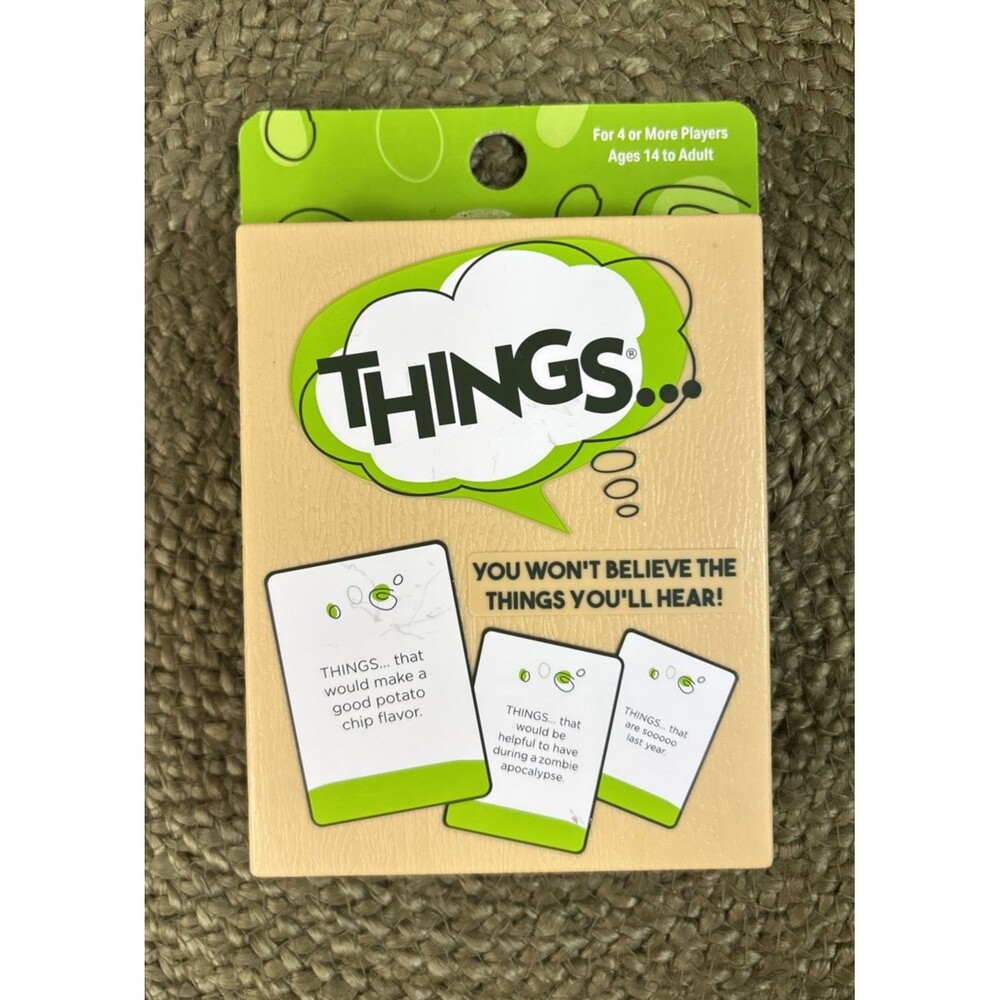 The Game of Things Humor in a Box Perfect Fun Board & Card Games NIP
